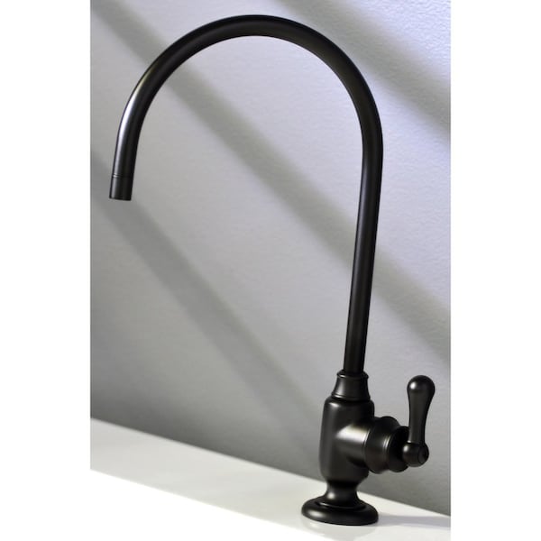 KS5190AL Royale Single-Handle Water Filtration Faucet, Matte Black